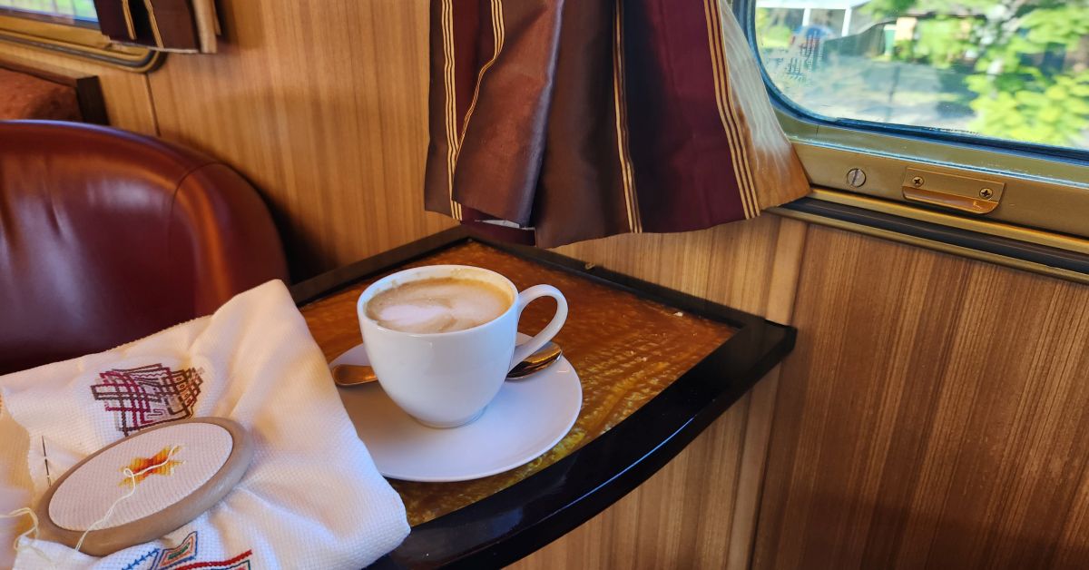 Train x Stitch tour on Indian Pacific