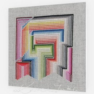 Card with 'Being pulled 6 strings'